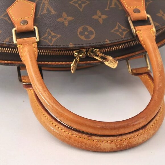 Authentic Louis Vuitton Monogram Ellipse MM Hand Bag M51126...